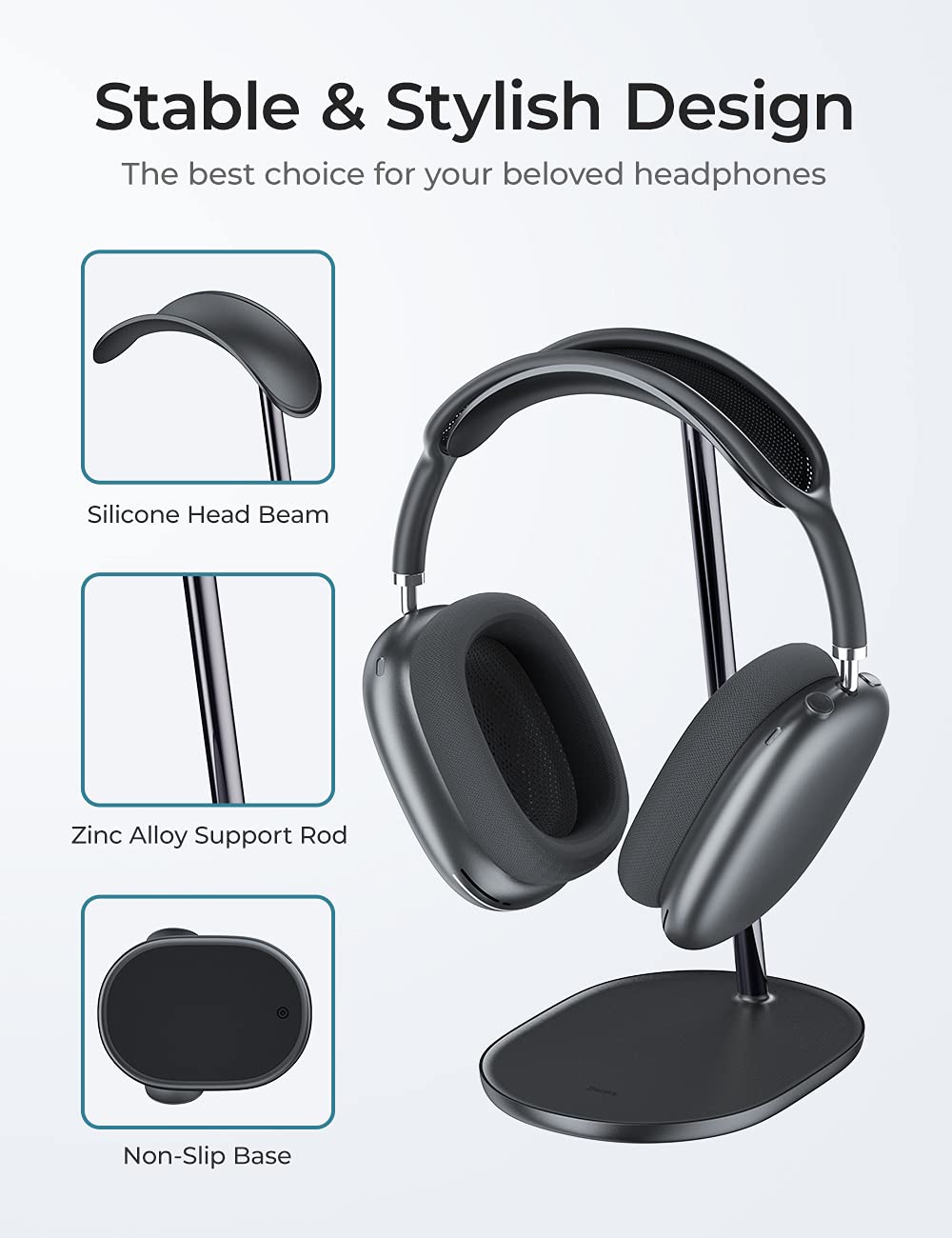 BENKS Headphone Stand for Apple Airpods Max Headset Stand